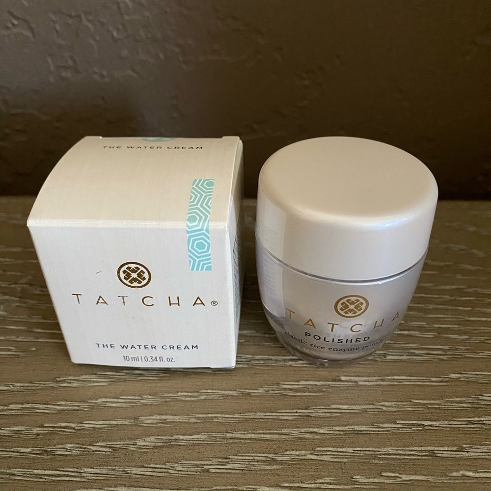 TATCHA The Water Cream & Classic Rice Enzyme Powder